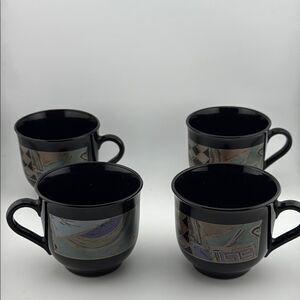Vintage Arcoroc France Elegant Mug Set